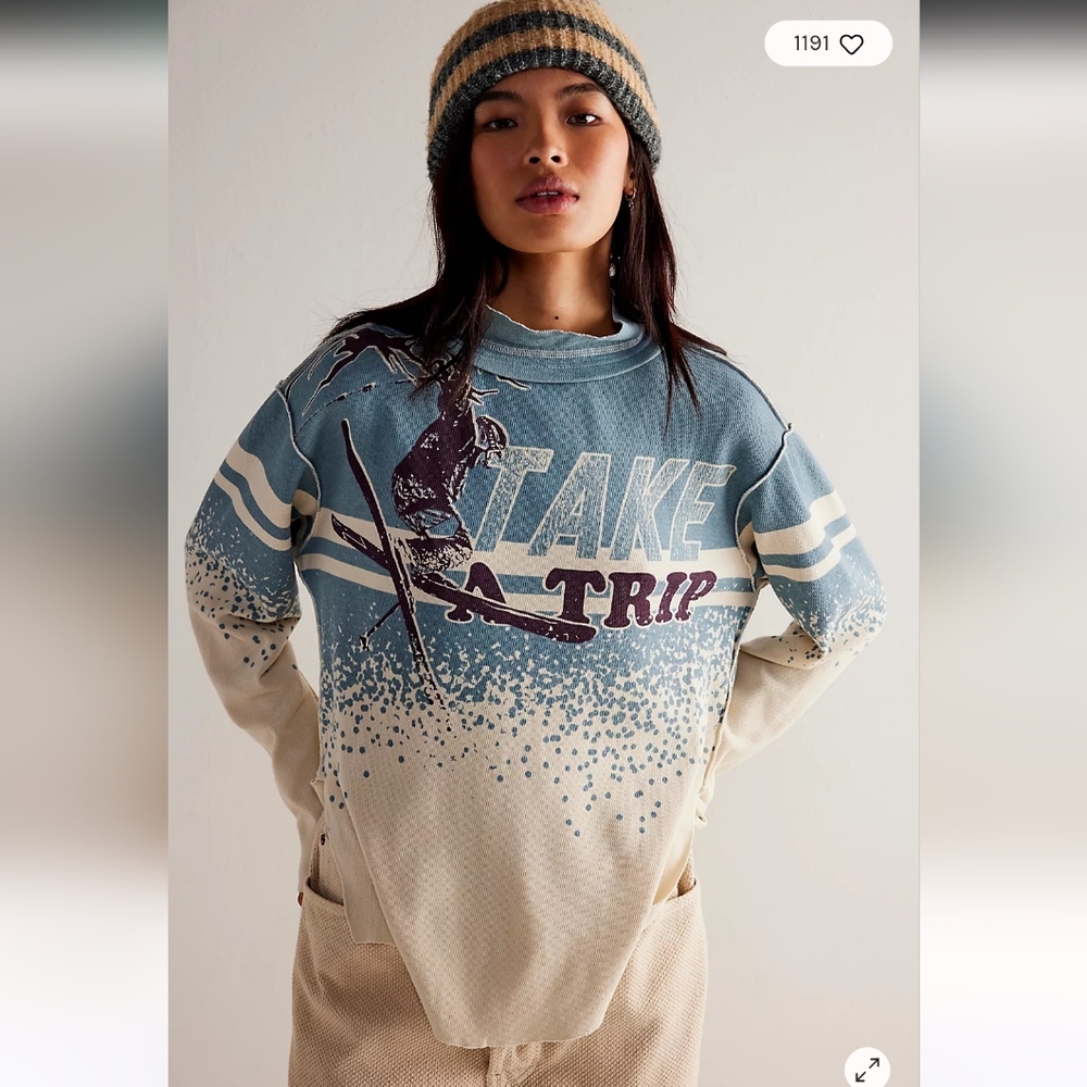 We the Free Alpine Ski Top NWT Small Sold out Style